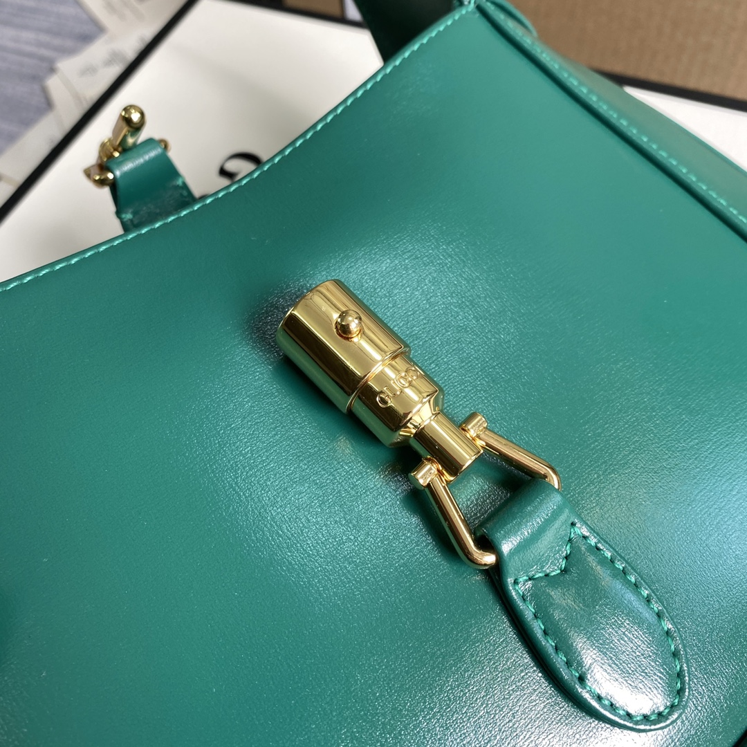 Gucci Jackie 1961 Small Shoulder Bag 636709 Green